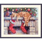 (image for) Santa's Helper Counted Cross Stitch Kit